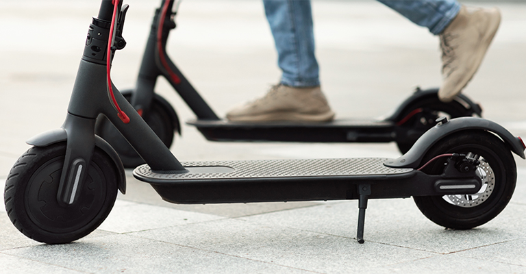 battery thermal management for electric scooters