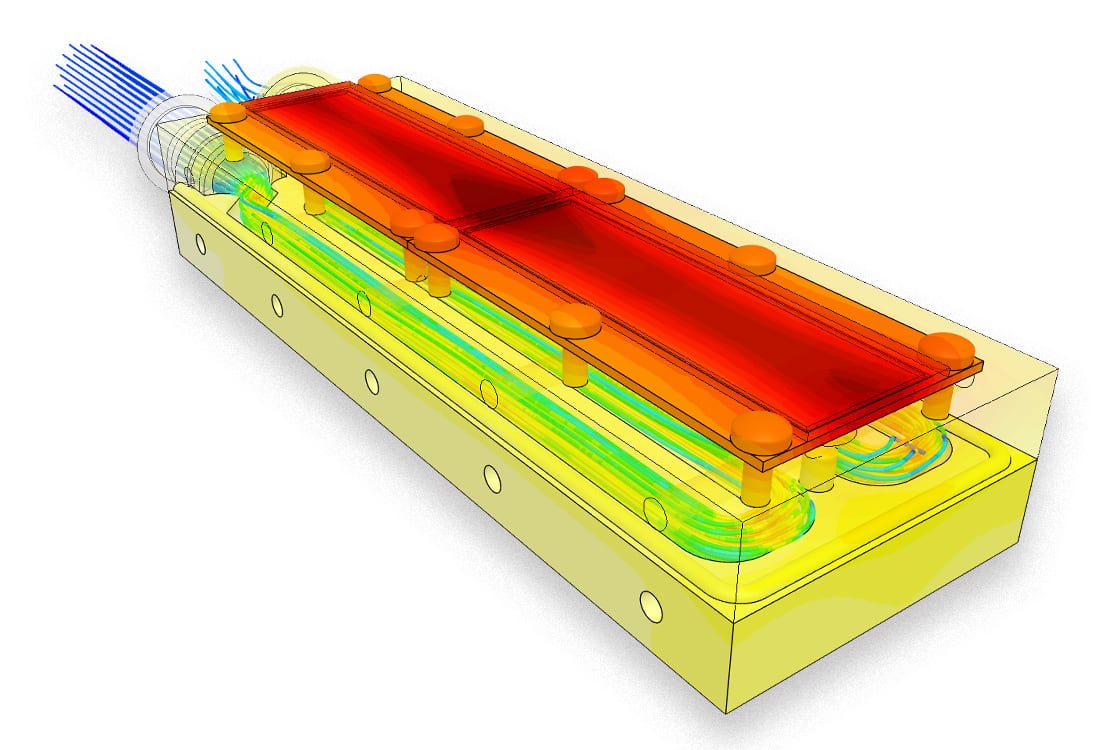 LED Cooling: Liquid Cooling Thermal Management