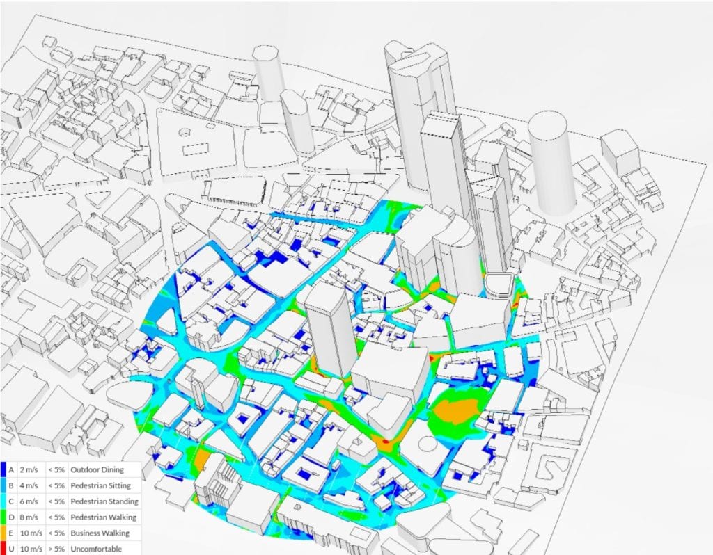roi disk over the complete cad model