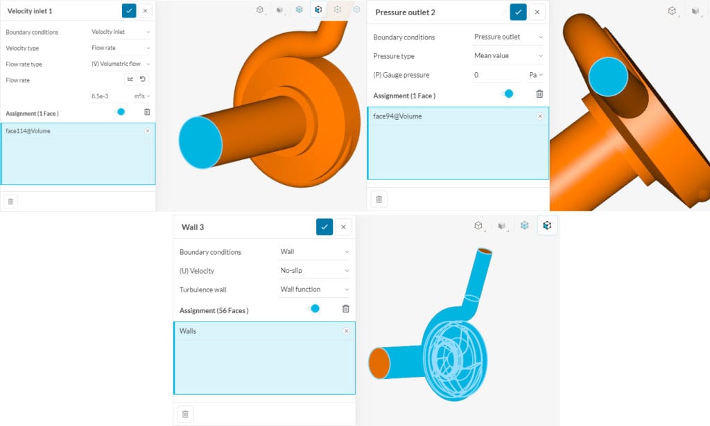 example of boundary condition setup for a centrifugal pump simulation to make sure mrf zone is not assigned to any boundary condition