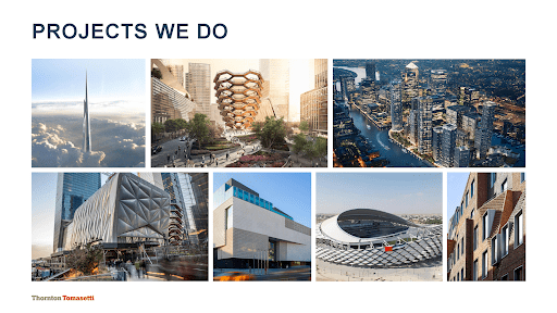 thornton tomasetti projects