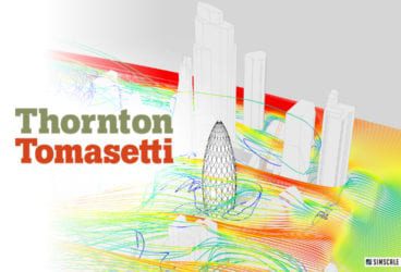 thornton tomasetti and simscale api integration for virtual wind tunnel app