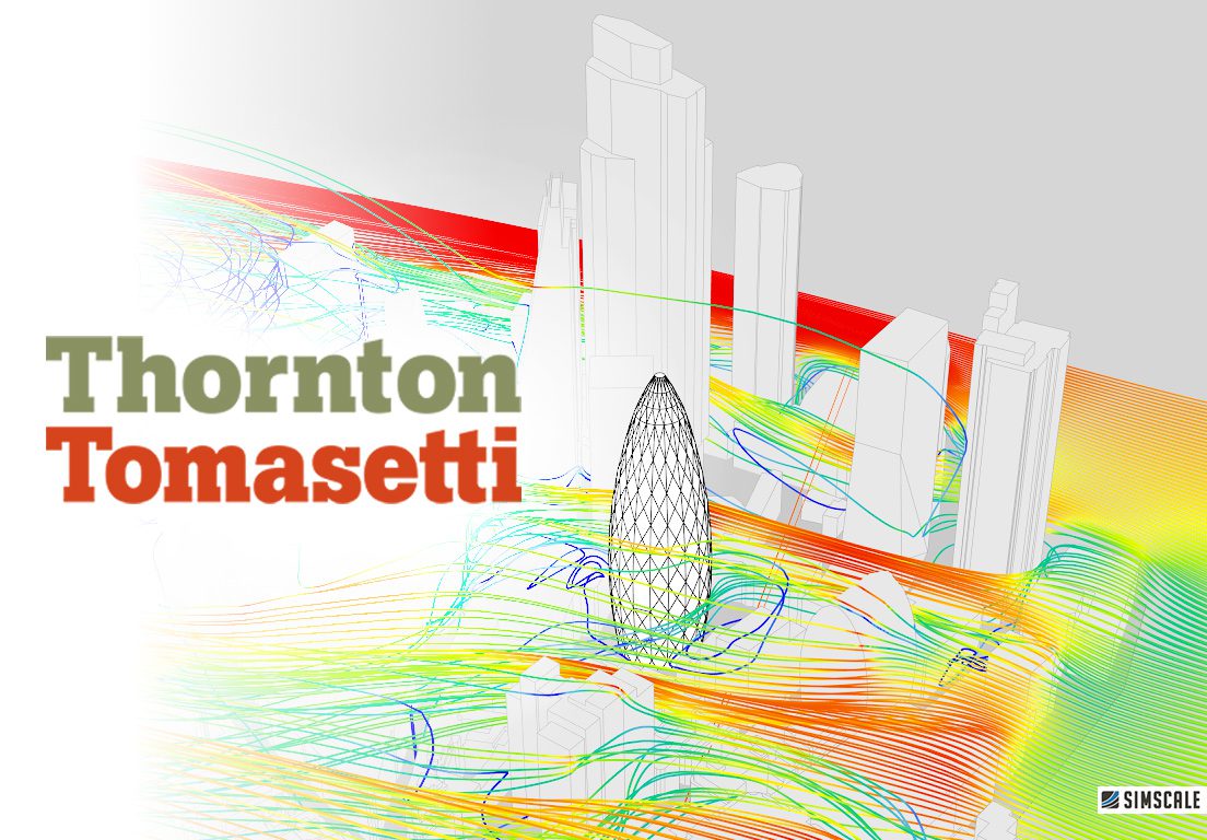 Thornton Tomasetti’s Digital Wind Tunnel app based on the SimScale API — enabling architects with simulation in the cloud.