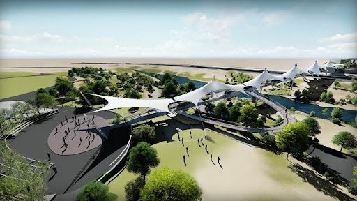 be’er sheva proposed walkway