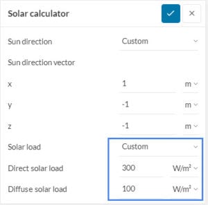 Solar Load | Simulation Setup | SimScale Documentation