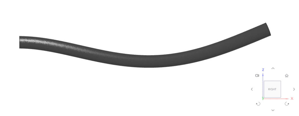 simscale validation off-center point mass mode shape 5