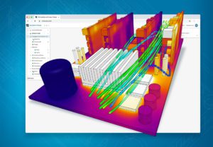 forced convection webinar with simscale