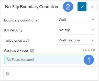 no slip wall boundary condition