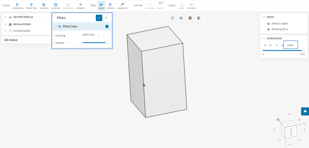 initial post-processing state