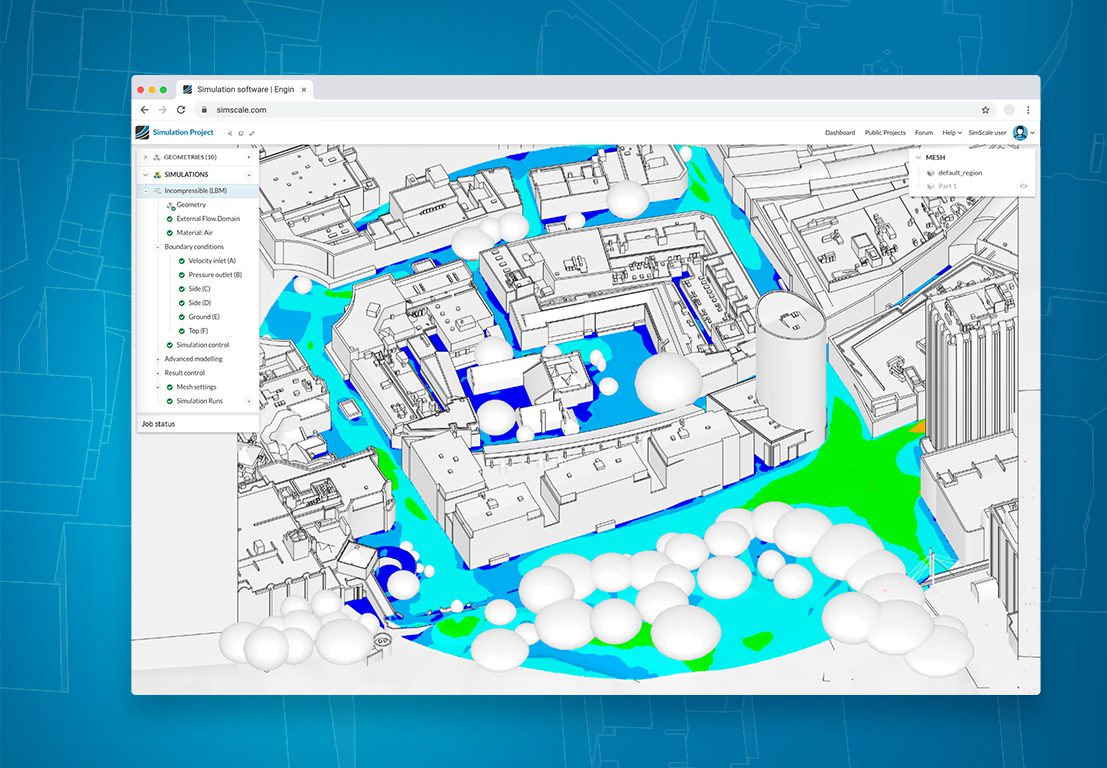 microclimate simulation in your web browser