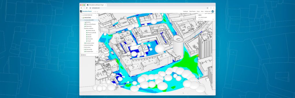 microclimate simulation in simscale