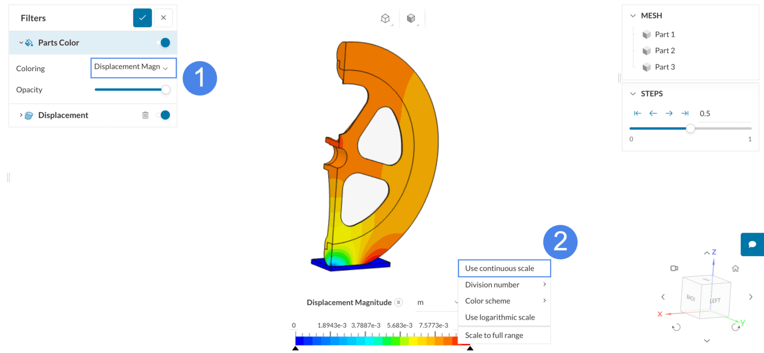 Tutorial: Nonlinear Structural Analysis of a Wheel | SimScale
