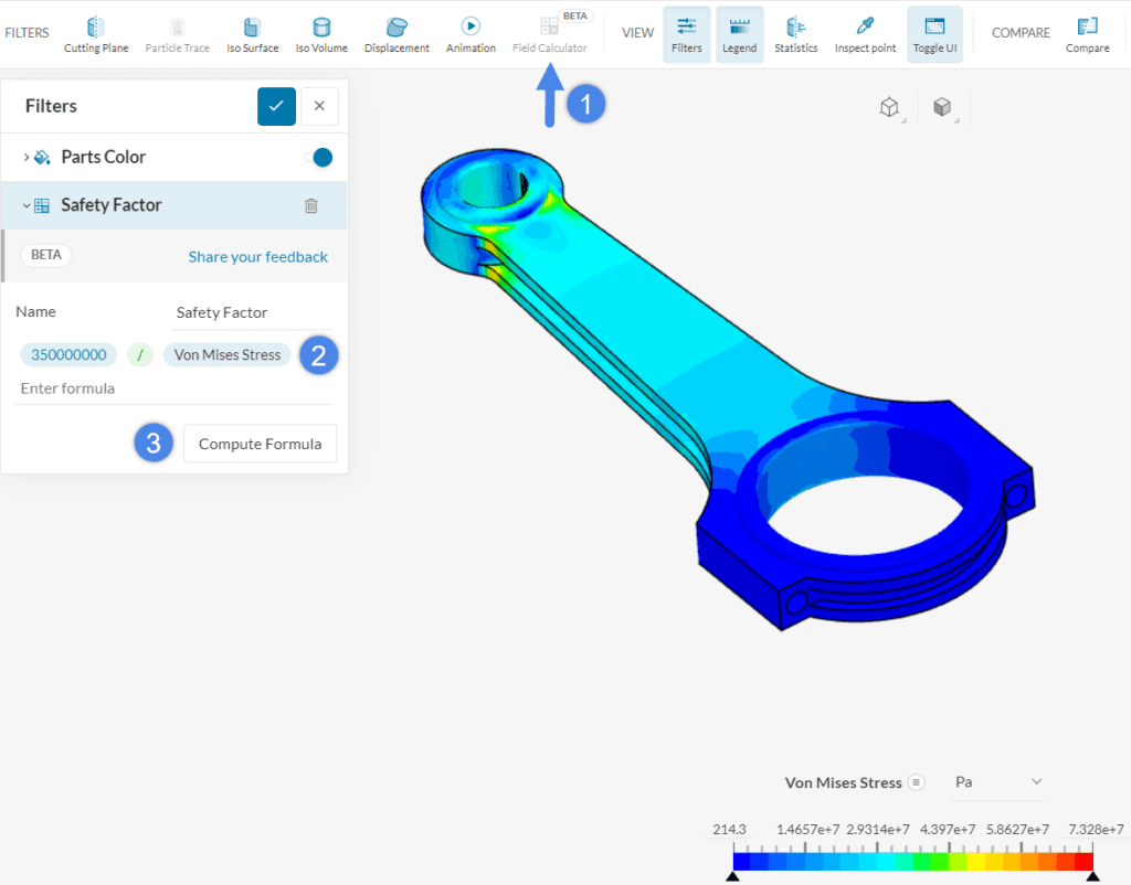 safety factor calculation field calculation