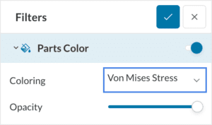 setting stress parts color online post-processor simscale
