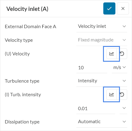 velocity inlet boundary condition configuration incompressible lbm