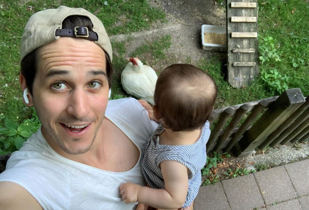 erwan donat and his daughter