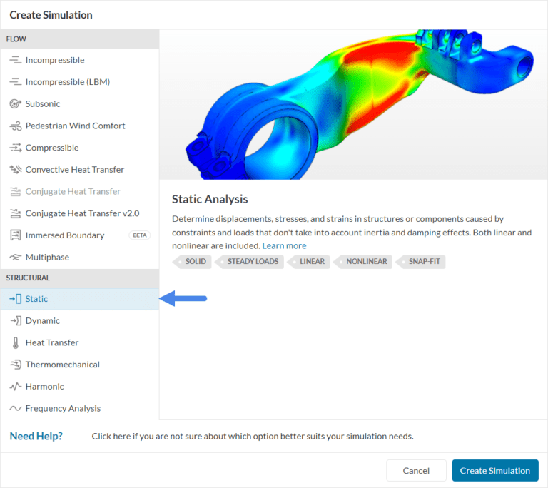 Tutorial: Linear Static Analysis of a Crane | SimScale