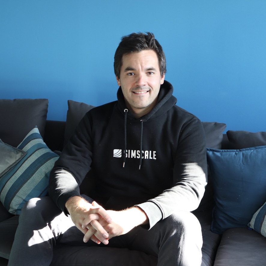 david heiny simscale ceo and co-founder