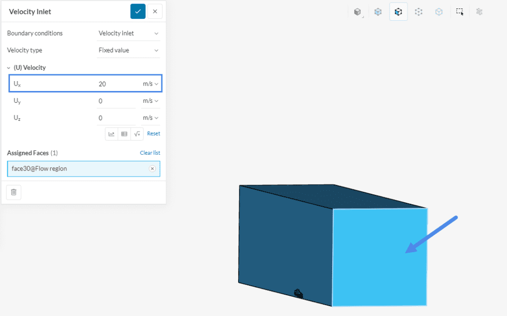 aerodynamic flow _ 19 Inlet BC