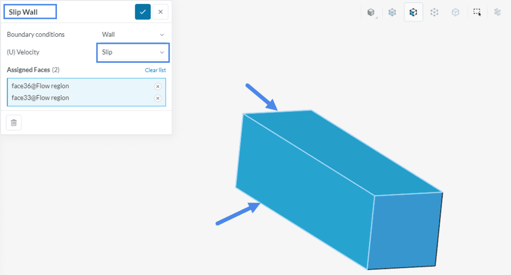 aerodynamic flow _ 21 BC Slip Wall