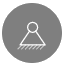 cylindrical hinge boundary condition visualization icon
