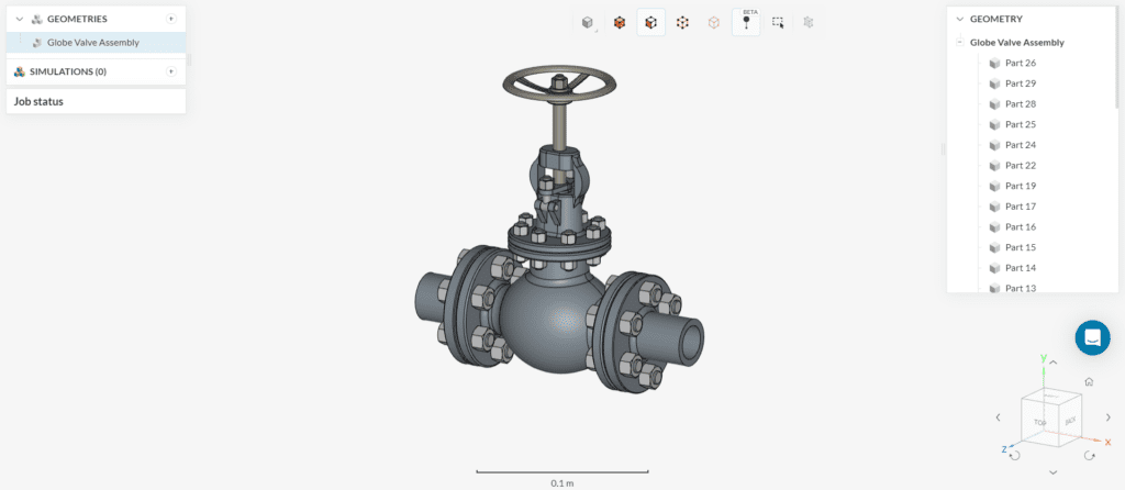 Multiphase Flow Through Globe Valve | Tutorial | SimScale