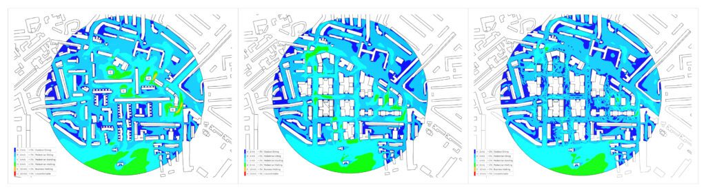 annual pwc of existing, proposed, and proposed with mitigation
