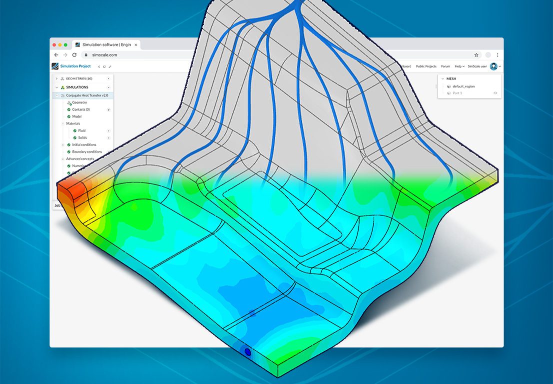 Automated Design of Cooling Channels: Leveraging Cloud-Based CFD with Design Automation Software