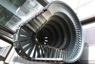 Compressor case of a turbo jet