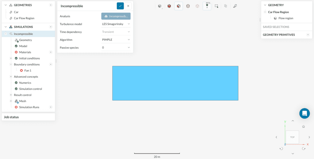 aerodynamic flow _ 10 Simulation View