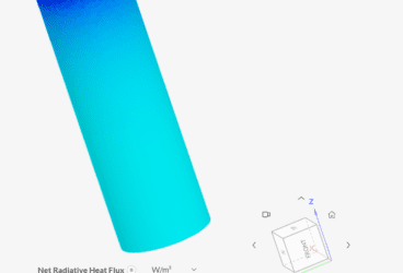 net radiative heat flux post processor fine radiation resolution