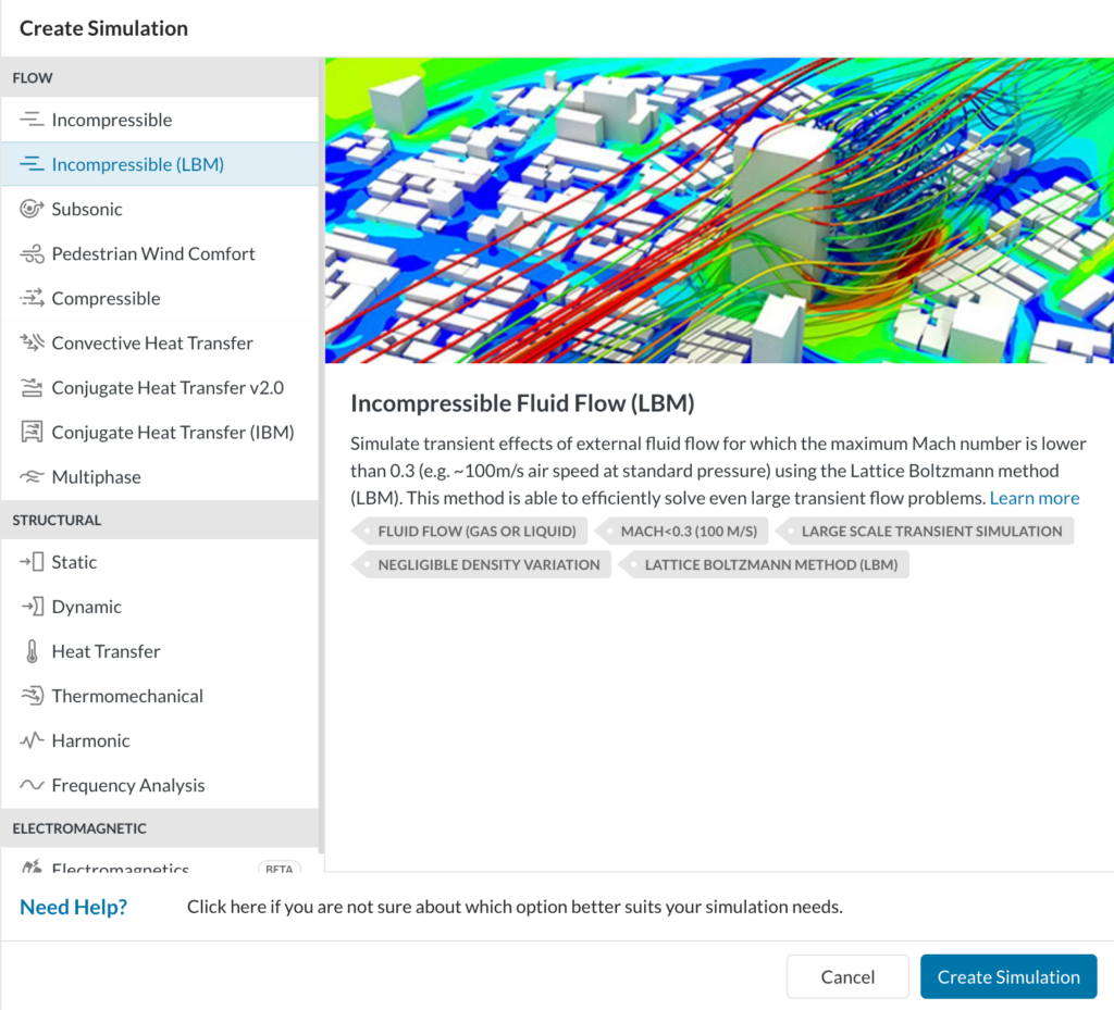 simscale simulation library