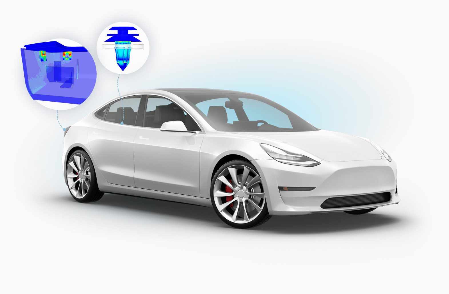 automotive connectors and fasteners simulation