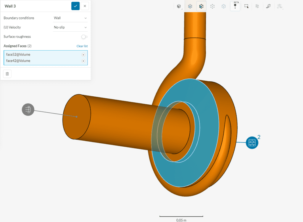 Incorrect Rotating Zone Wall in the rotating zones subsonic