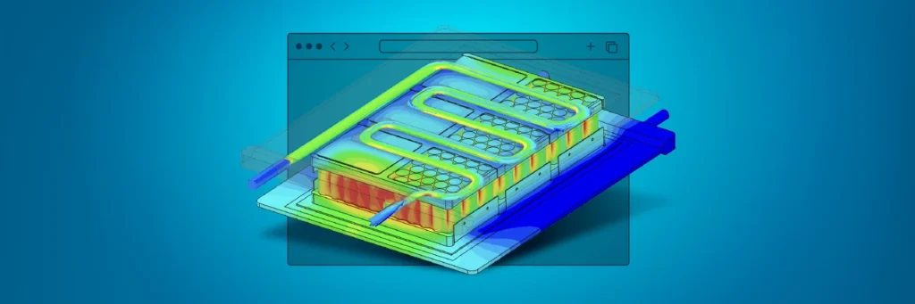 Cfd Workflow Power Module A Simple AI & CFD Workflow for EV Battery Pack Cooling | Webinar