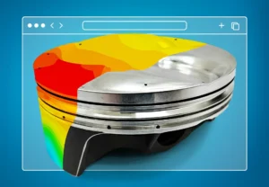 piston simulation in the cloud with simscale