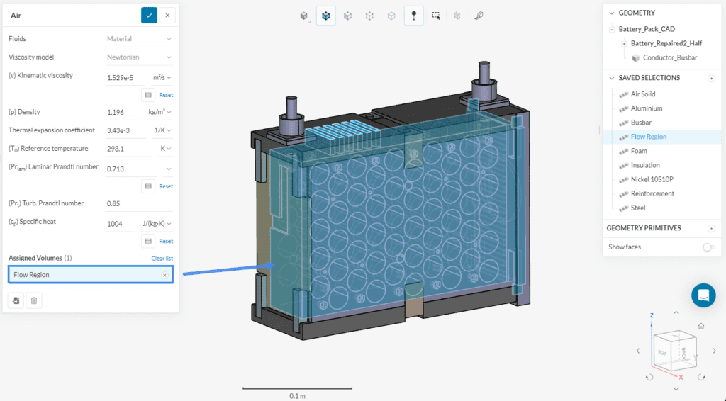 Battery Pack Cooling of an FSAE Car | Tutorial | SimScale