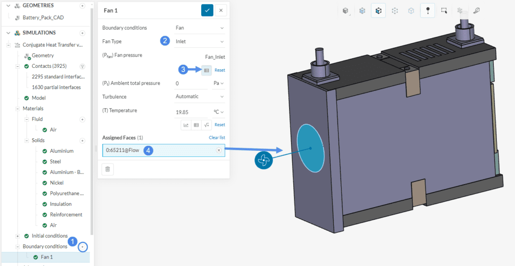 Battery Pack Cooling of an FSAE Car | Tutorial | SimScale