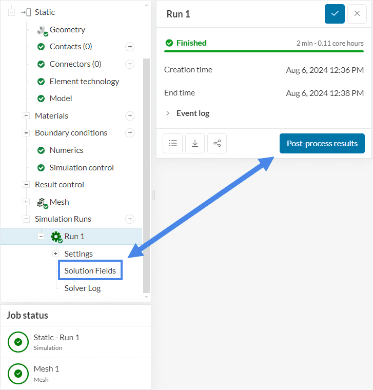 post-processing simscale