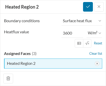 heat flux boundary condition region 2 differential casing thermal simulation