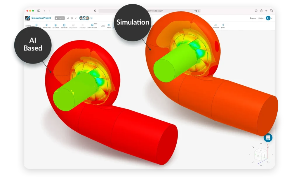 unlock physics AI for pump design