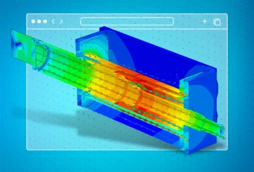 Simulating solenoid electromagnetics in a web browser