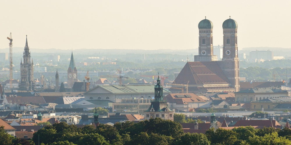 A view of Munich city