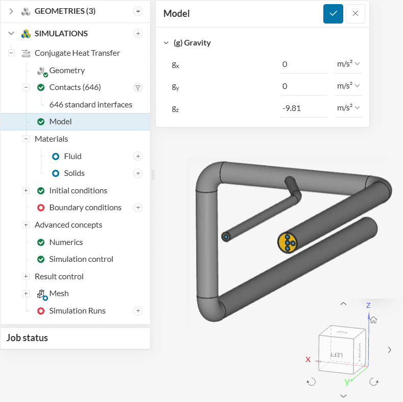 gravity definition cfd simulations in simscale