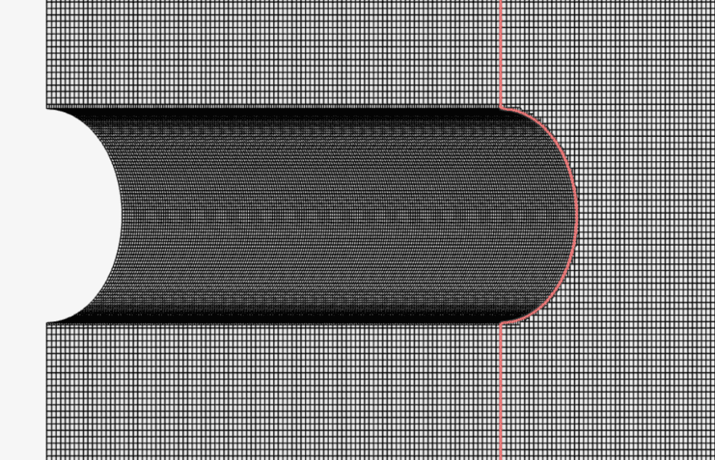 mesh cylinder surface refinement