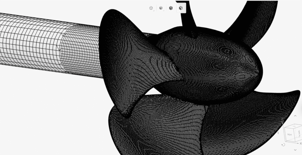 potsdam propeller vp1304 simscale mesh rotor
