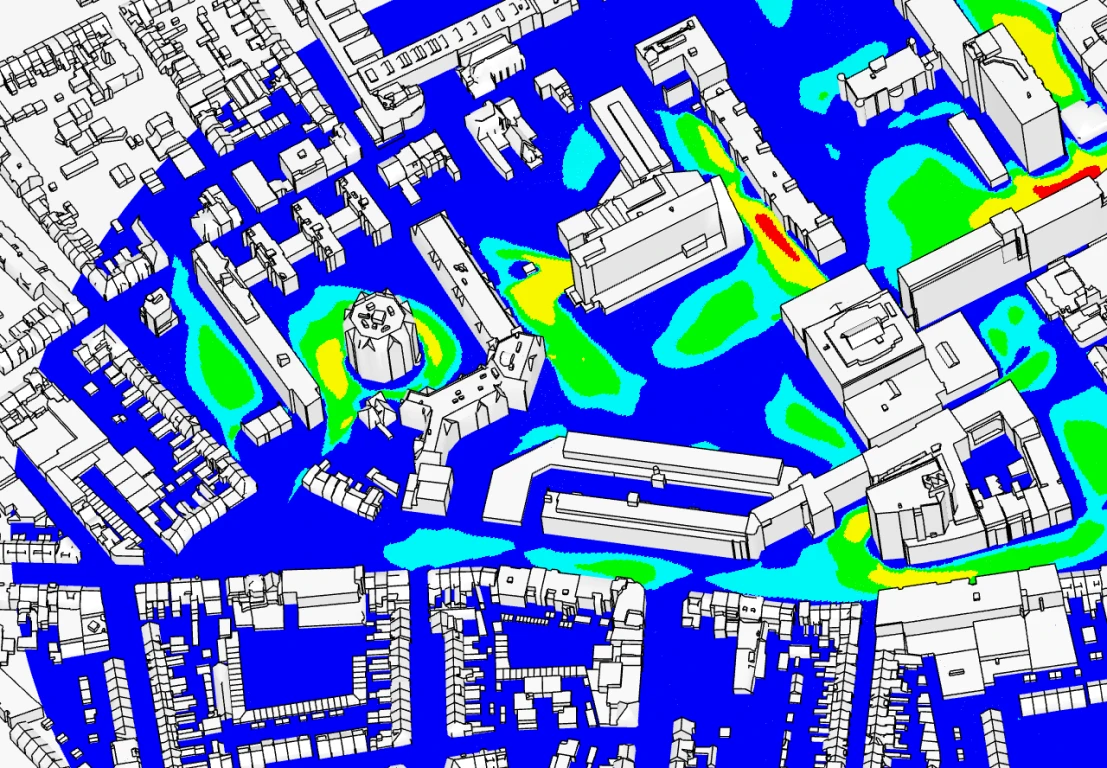 Designing Livable Urban Spaces with Early-Stage Wind Comfort Analysis