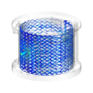 Simulation of an nTop implicit model in SimScale