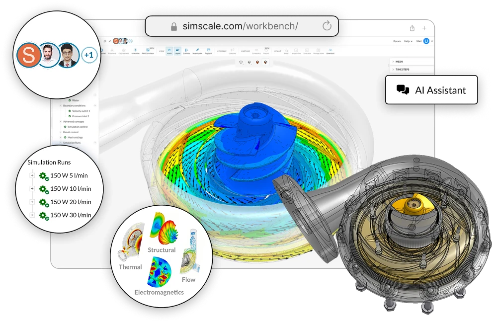 simscale platform overview for turbomachinery