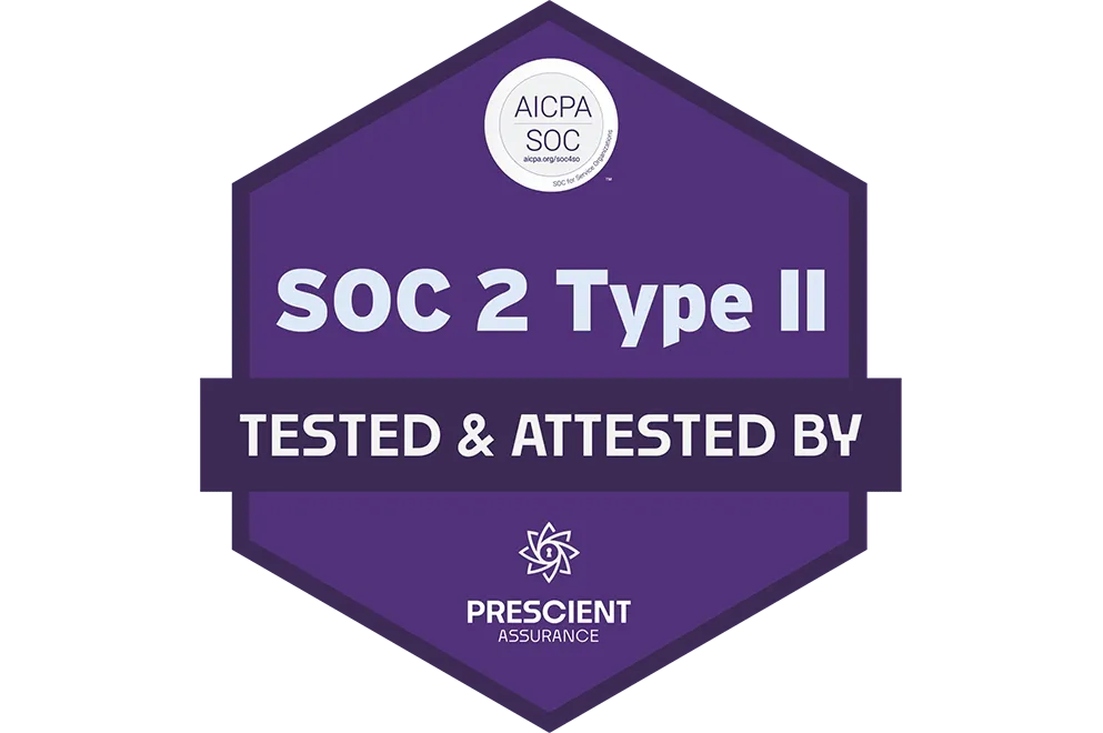 SOC 2 Type 2 Attestion badge for SimScale